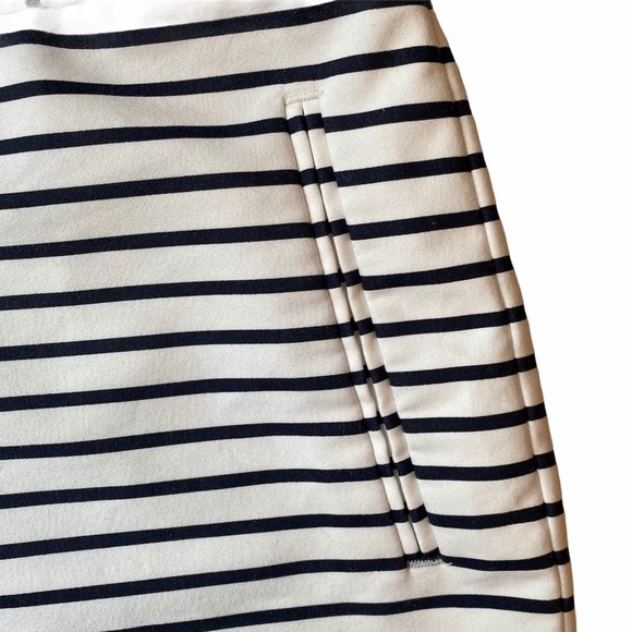 Zara Basic Navy & White Striped Sailor Shorts M - Picture 6 of 9